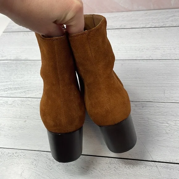Thursday Boot Co. Paloma Suede Boots in Spice 9 S42